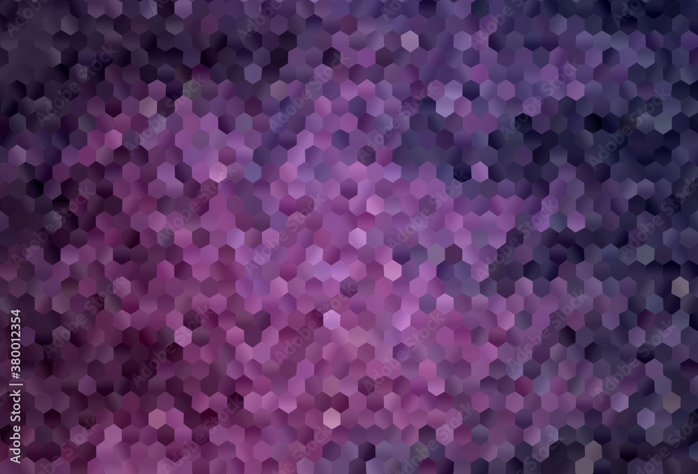 Dark Pink vector background with hexagons. Dark Pink vector background with hexagons.