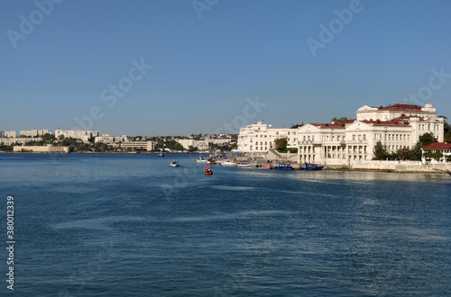 Crimean peninsula. Views of the city of Sevastopol and the bay