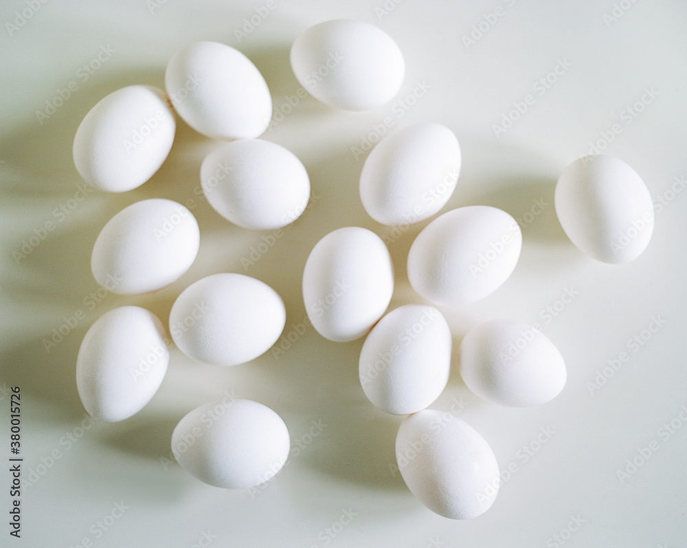 The white eggs The white eggs