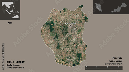 Photography Kuala Lumpur, federal territory of Malaysia,. Previews. Satellite