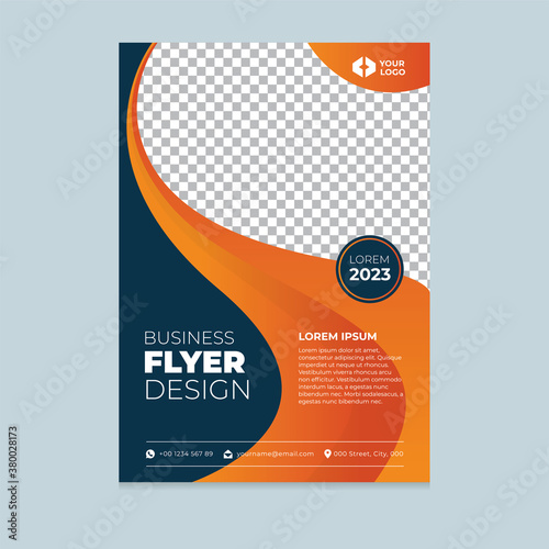 Flyer design template