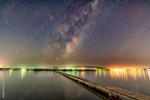 Milky Way and Jetty © Andrew