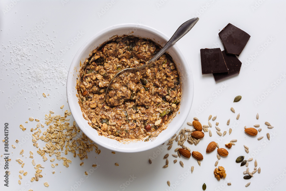 Healthy granola bars ingredients Healthy granola bars ingredients
