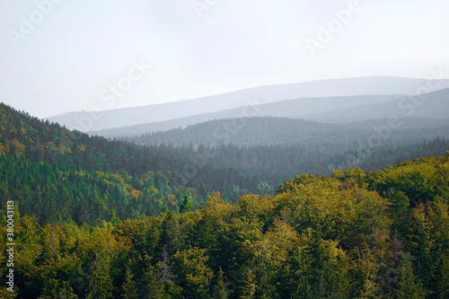 Giant Mountains view of the mountain ranges © Patrycja