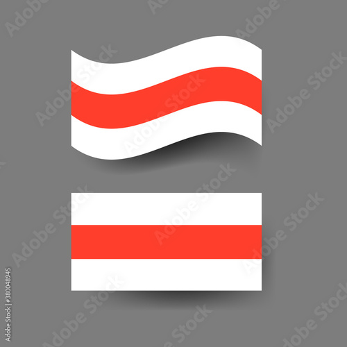 Free Download Belarusian flag on a white background. Vector illustration . - GFXLoad