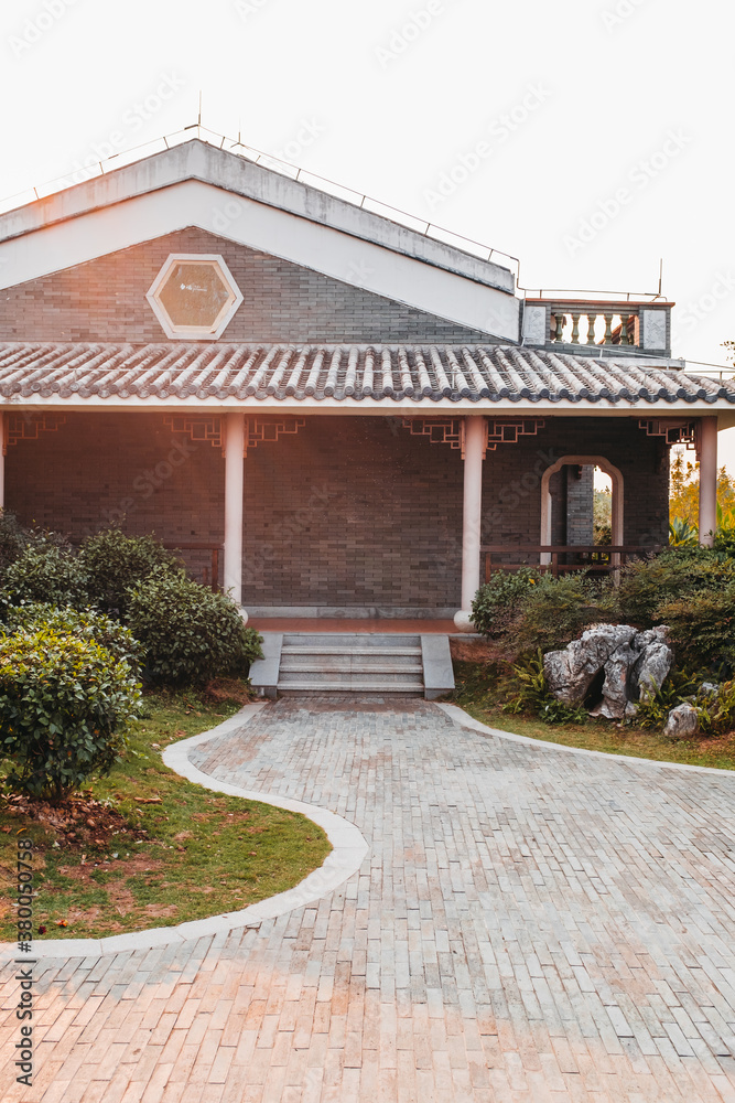 ancient Chinese garden, Haizhuhu garden ancient Chinese garden, Haizhuhu garden