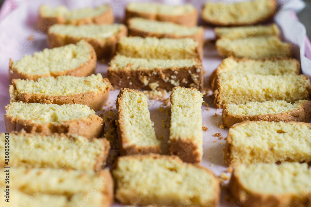 home made cake rusks, a South African speciality. home made cake rusks, a South African speciality.