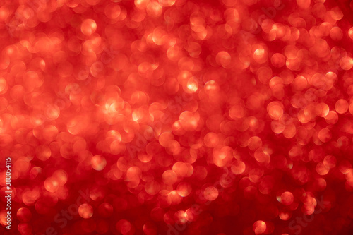 red background - texture with blur effect, bokeh