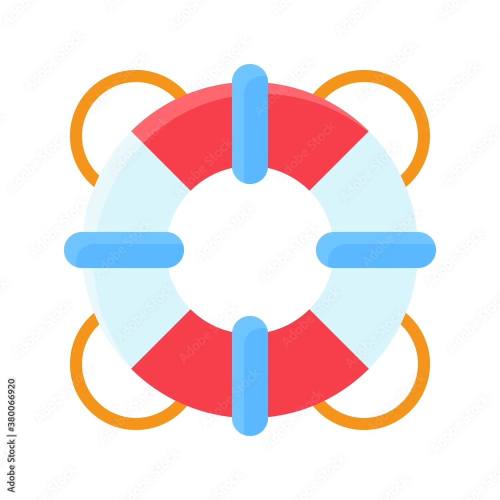 ocean related life guard use in water with circles vector in flat style, ocean related life guard use in water with circles vector in flat style,