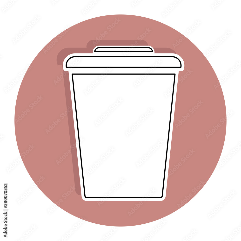 Isolated soap powder icon. Cleaning products icon - Vector Isolated soap powder icon. Cleaning products icon - Vector