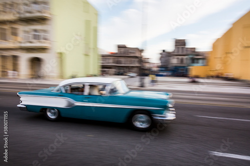 Vintage car in Cuba