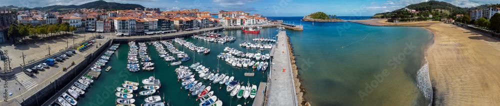 Fishing port in the north of Spain, a Basque country called Lekeitio.