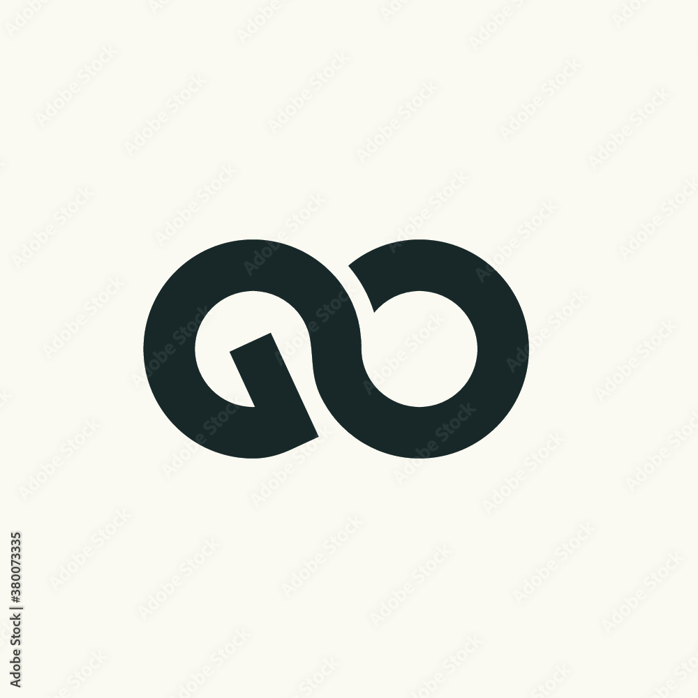 G logo initial GO logo vector illustration G logo initial GO logo vector illustration