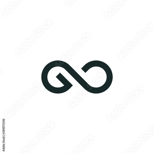 G logo initial GO logo vector illustration