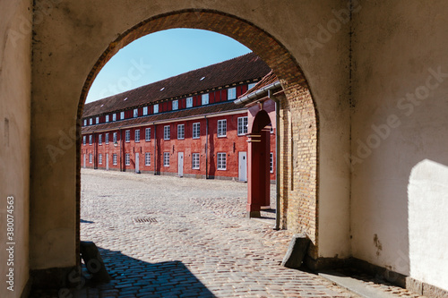 Entrance to Old Stone Building photo