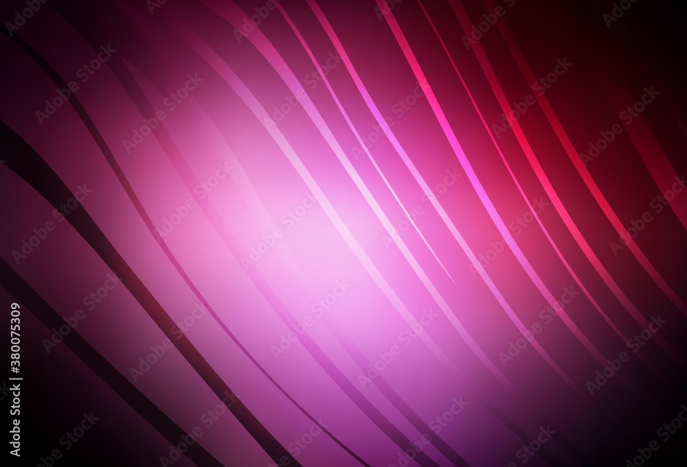 Dark Pink vector template with wry lines. Dark Pink vector template with wry lines.