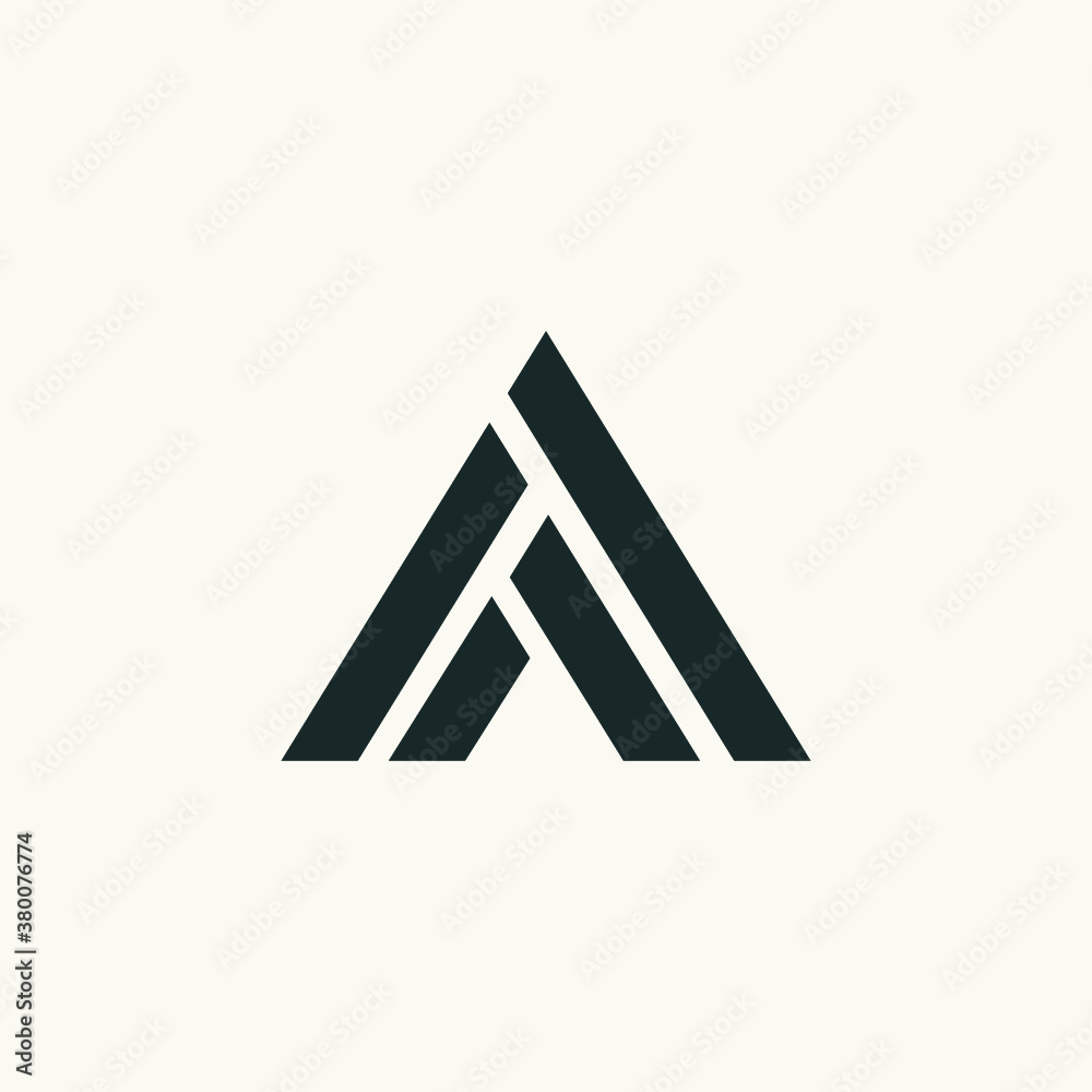 A logo triangle icon vector cloud illustrations A logo triangle icon vector cloud illustrations