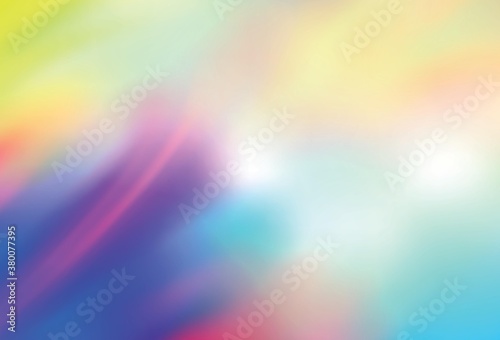 Light Multicolor vector abstract bright pattern.