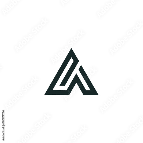 Free Download A logo triangle icon vector cloud illustrations - GFXLoad