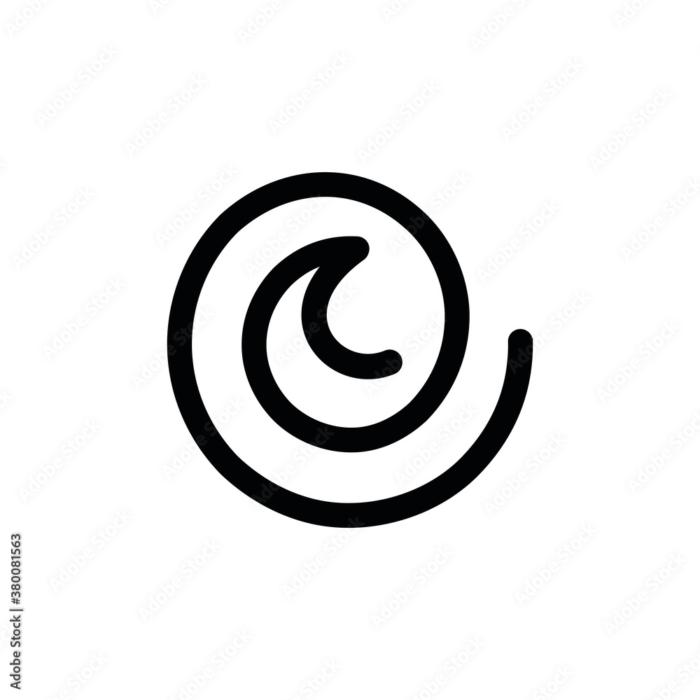 Simple ocean, wave logo design vector Simple ocean, wave logo design vector