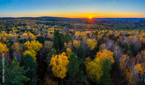 Heilongjiang province camp five national forest park of small xing anling