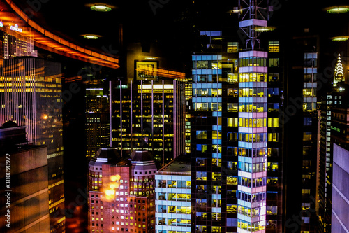 Midtown skyscrapers, Manhattan, New York City