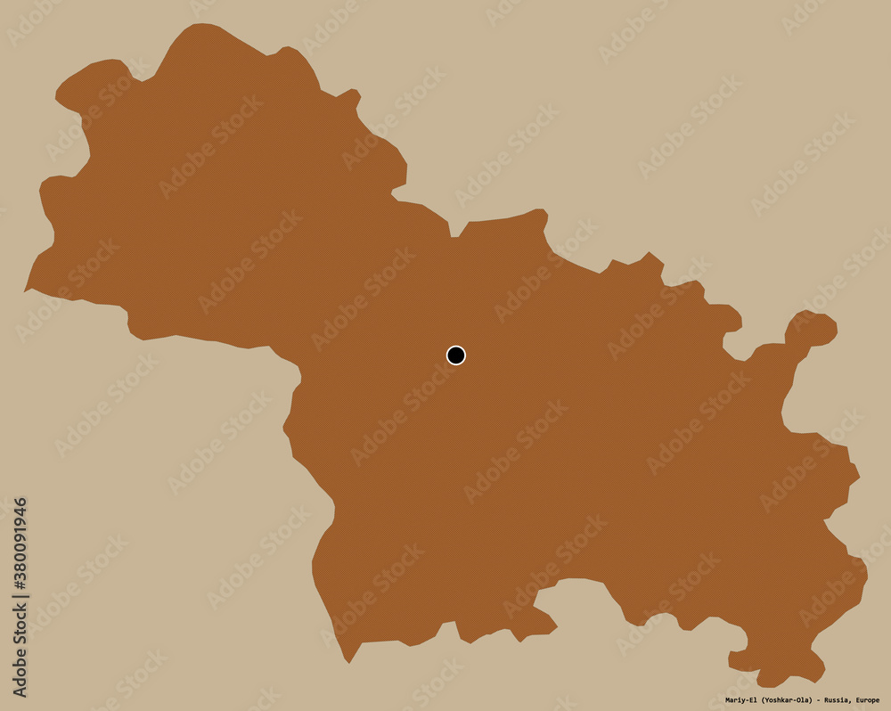 Mariy-El, republic of Russia, on solid. Pattern Mariy-El, republic of Russia, on solid. Pattern