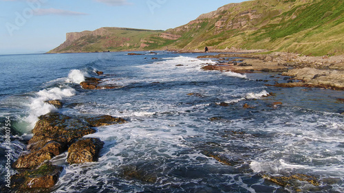 Fair Head Atlantic Ocean Co Antrim Coastline in Northern Ireland photo