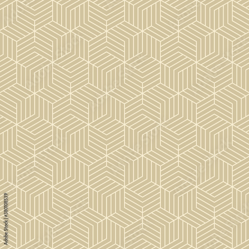 
Hexagonal art deco pattern background.