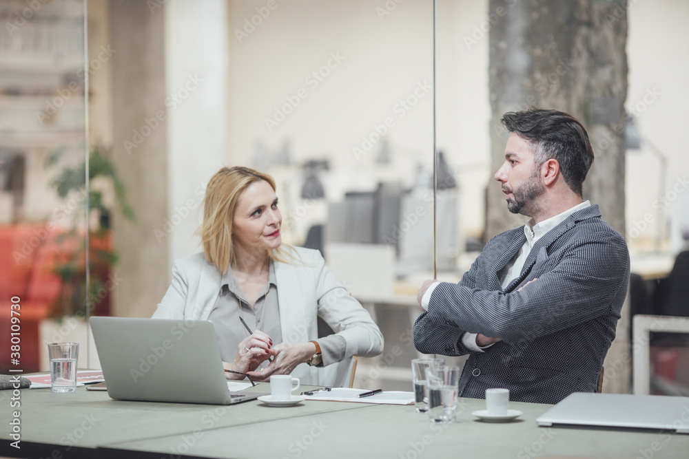 Managers Having a Meeting Managers Having a Meeting
