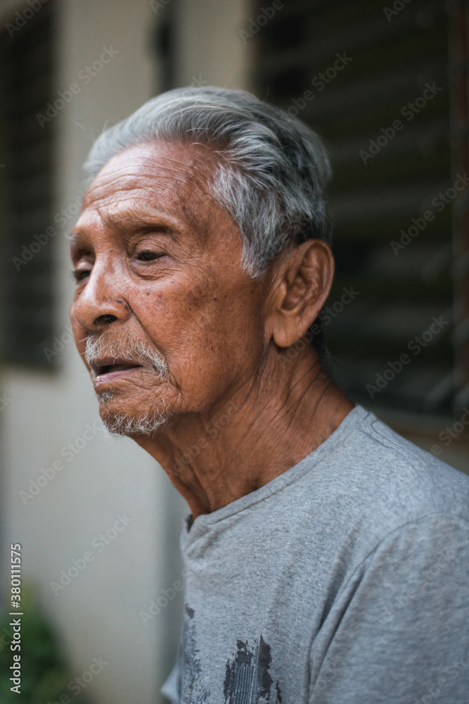 Asian old man Asian old man