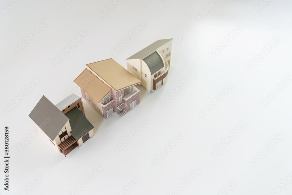 Fototapeta premium 住宅模型 建築 設計