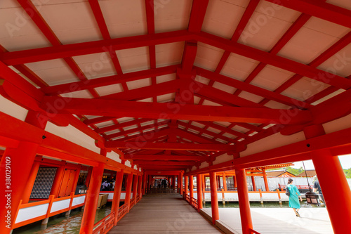 Itsukushima shrine in Miyajima Hirosimma