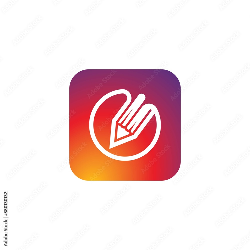 Education logo template