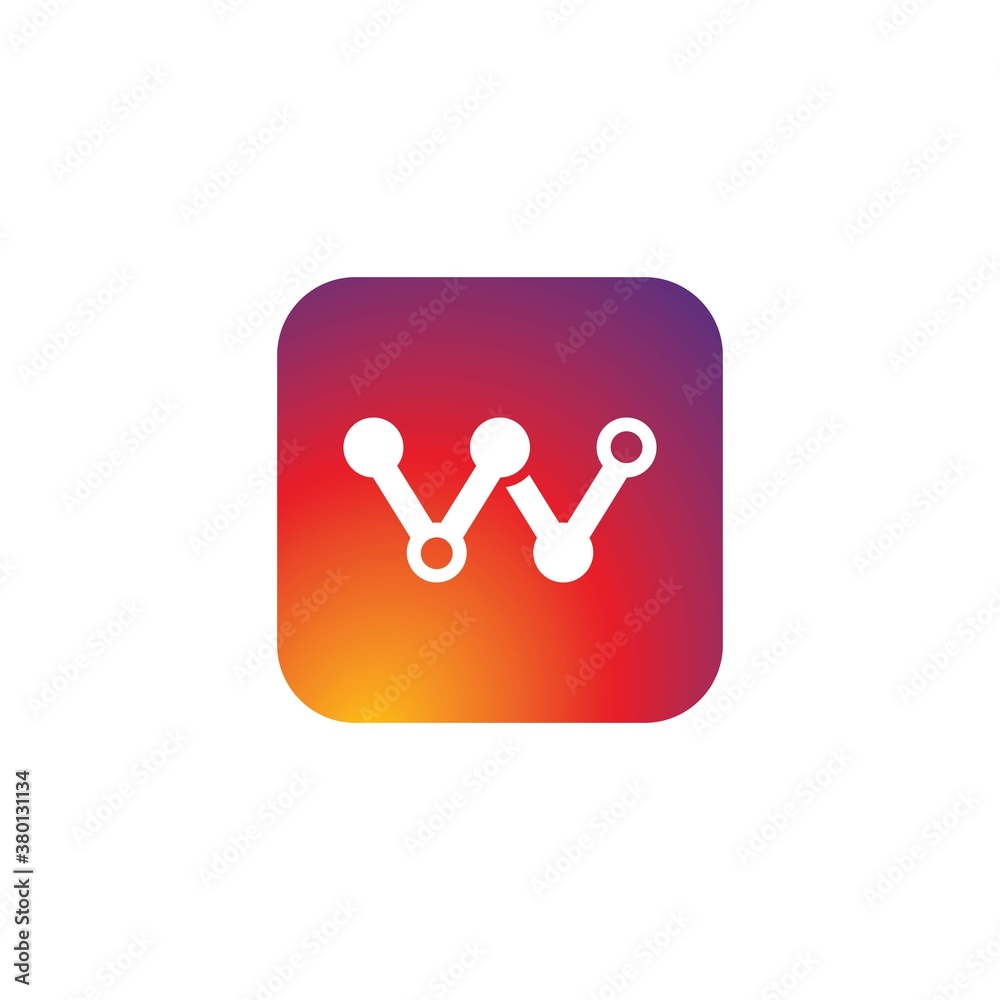 W letter technology W letter technology