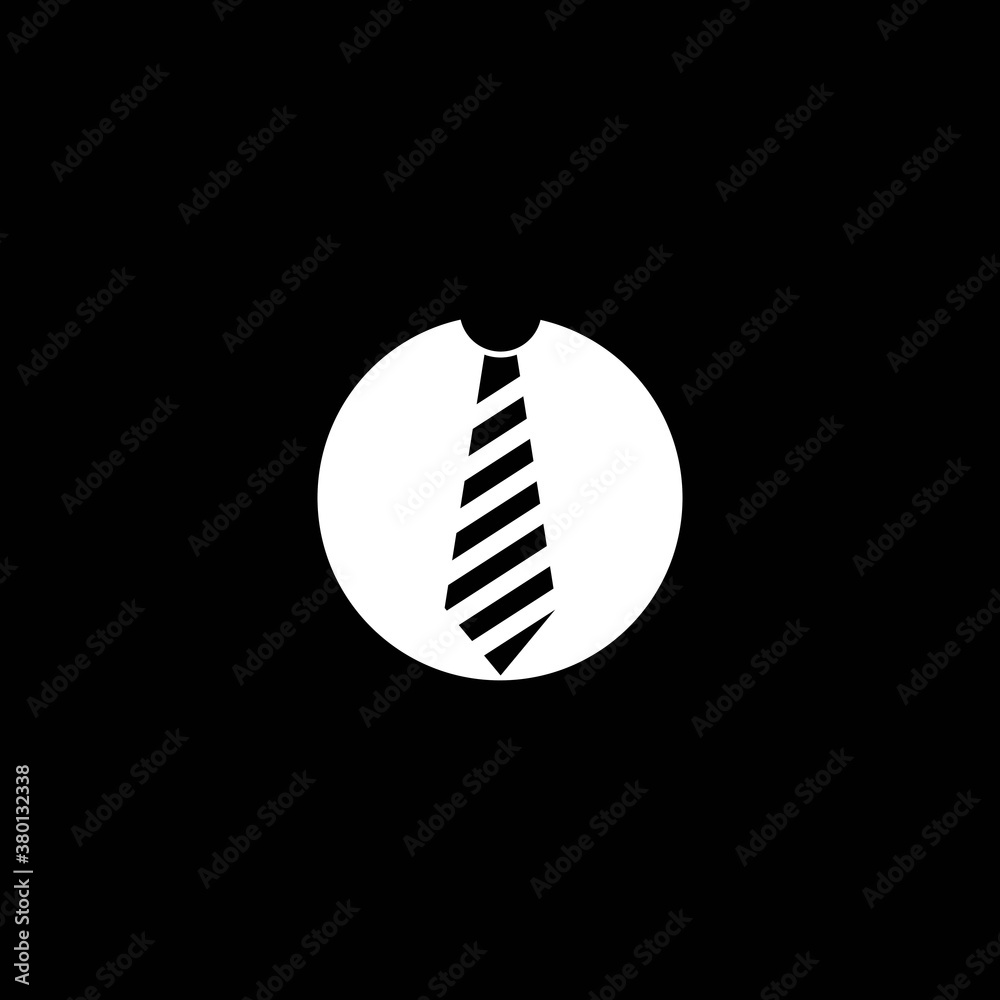 Tie logo template Tie logo template
