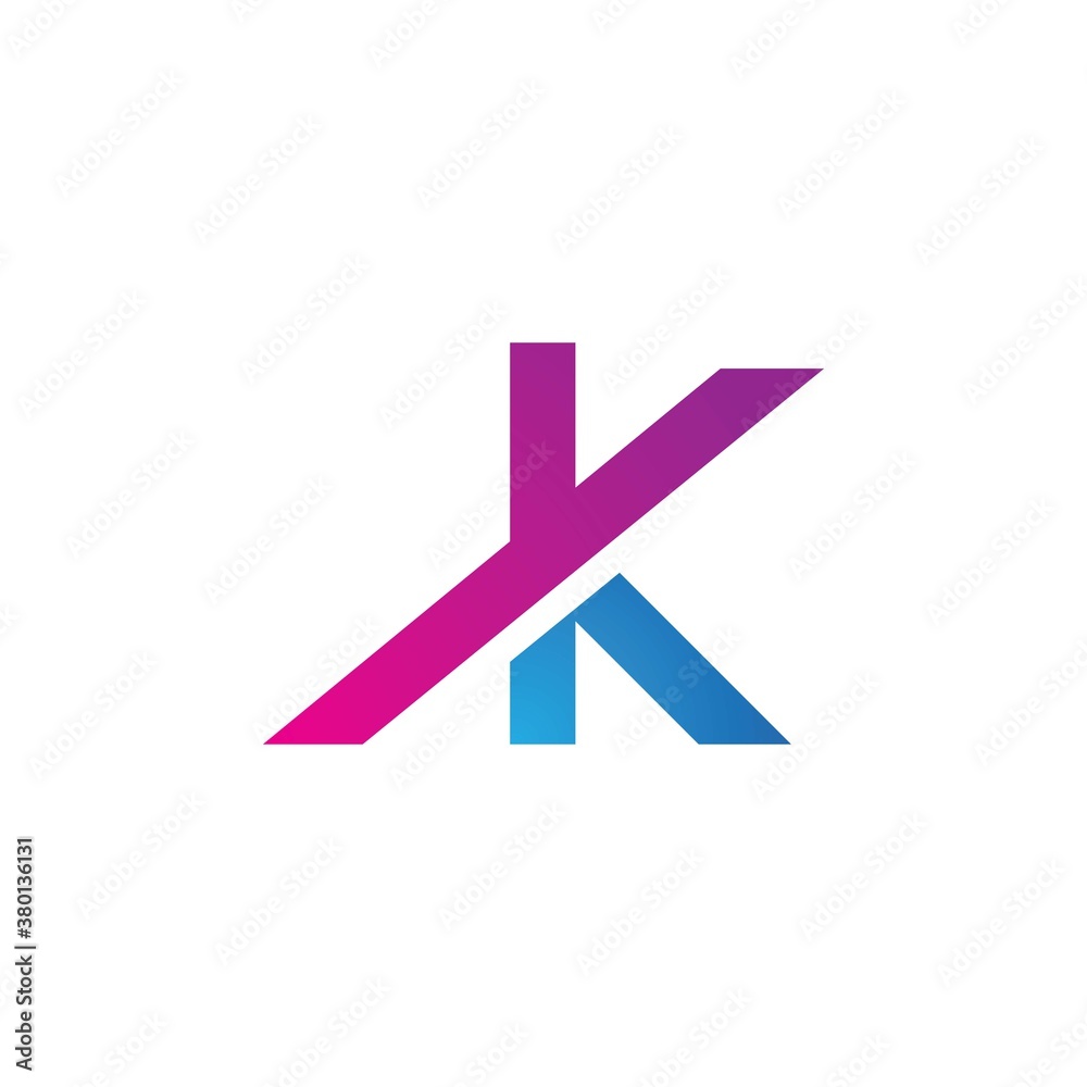 K Letter logo business K Letter logo business