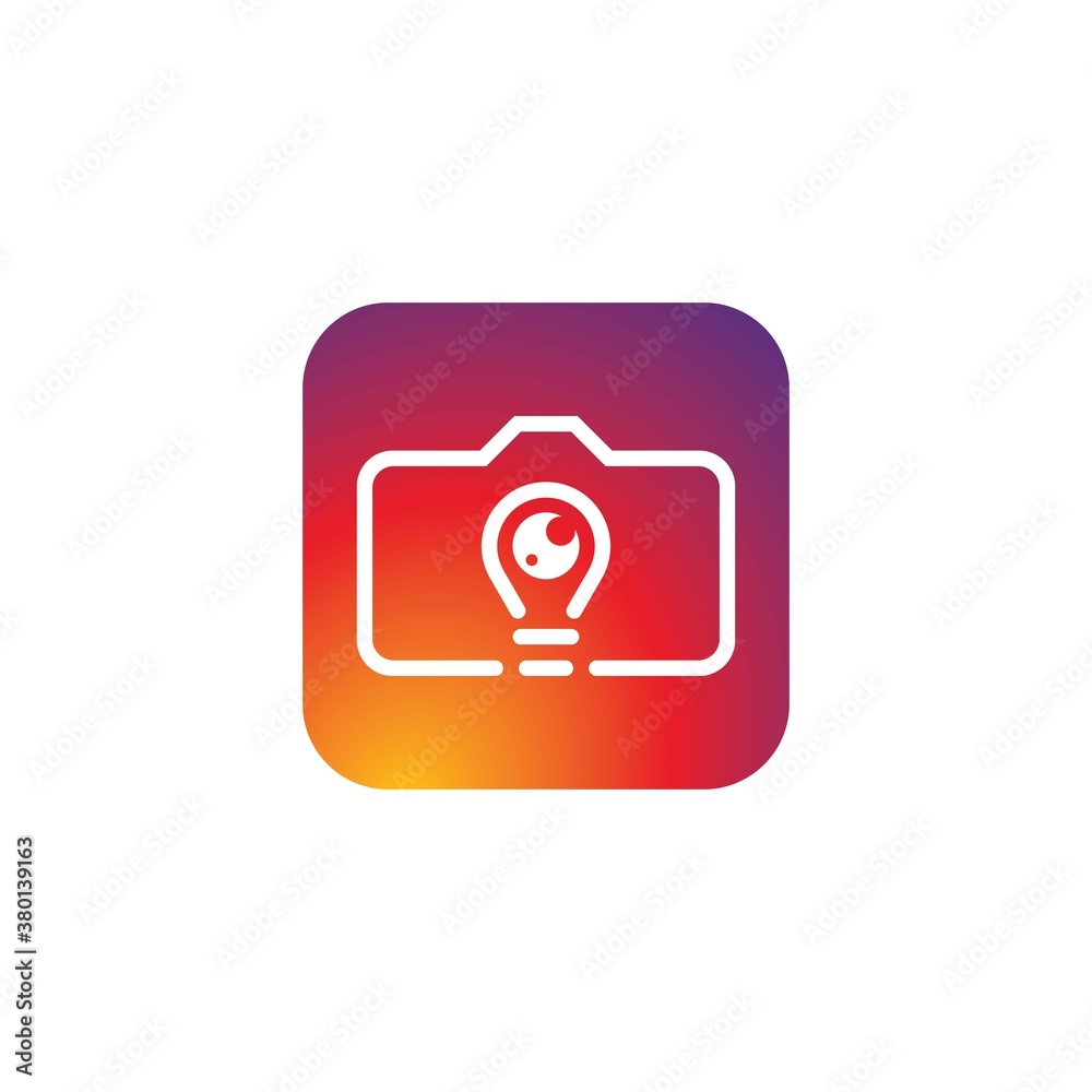 Camera icon vector Camera icon vector