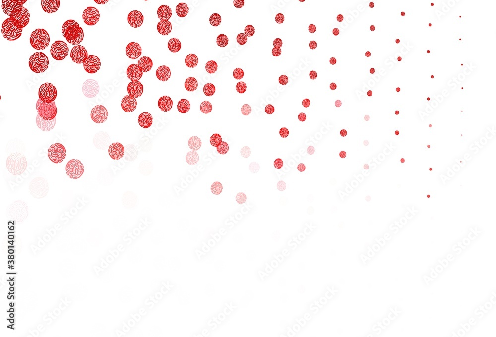 Light Pink vector background with spots. Light Pink vector background with spots.