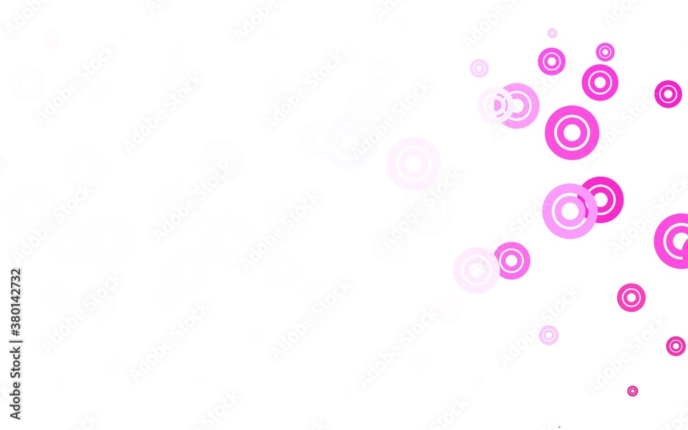 Light Purple, Pink vector backdrop with dots. Light Purple, Pink vector backdrop with dots.