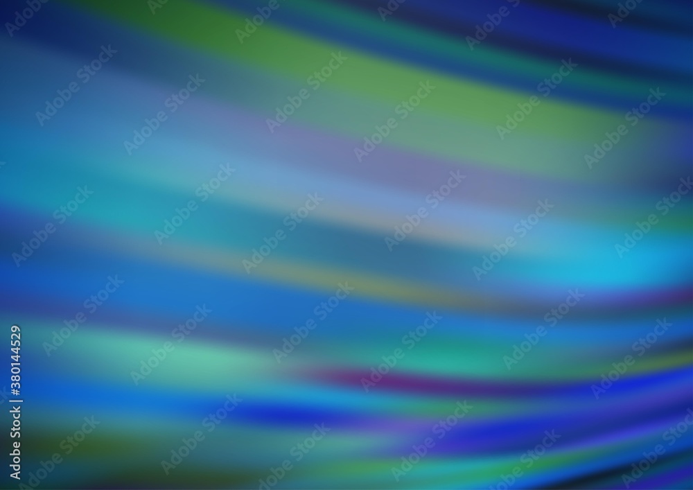 Light BLUE vector blurred shine abstract pattern. Colorful illustration in abstract style with gradient. The blurred design can be used for your web site.