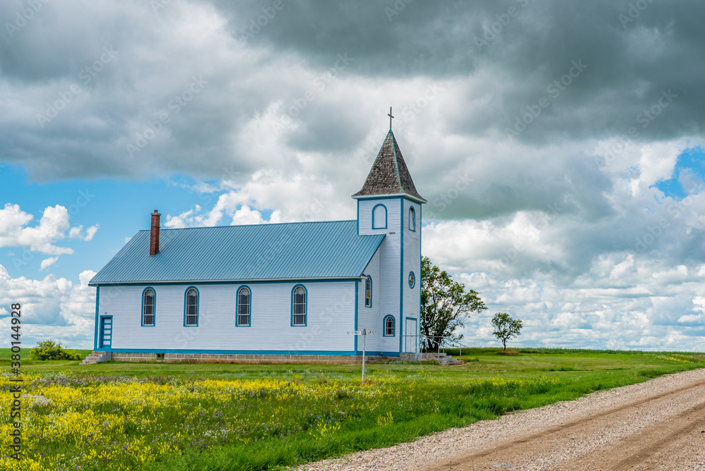St. Cunegunda Roman Catholic Church in the ghost town of Horizon, SK, Canada St. Cunegunda Roman Catholic Church in the ghost town of Horizon, SK, Canada
