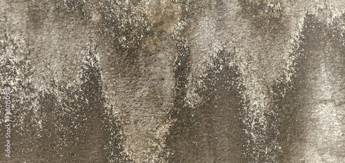 Old cement brown and gray background on the wall vintage style
