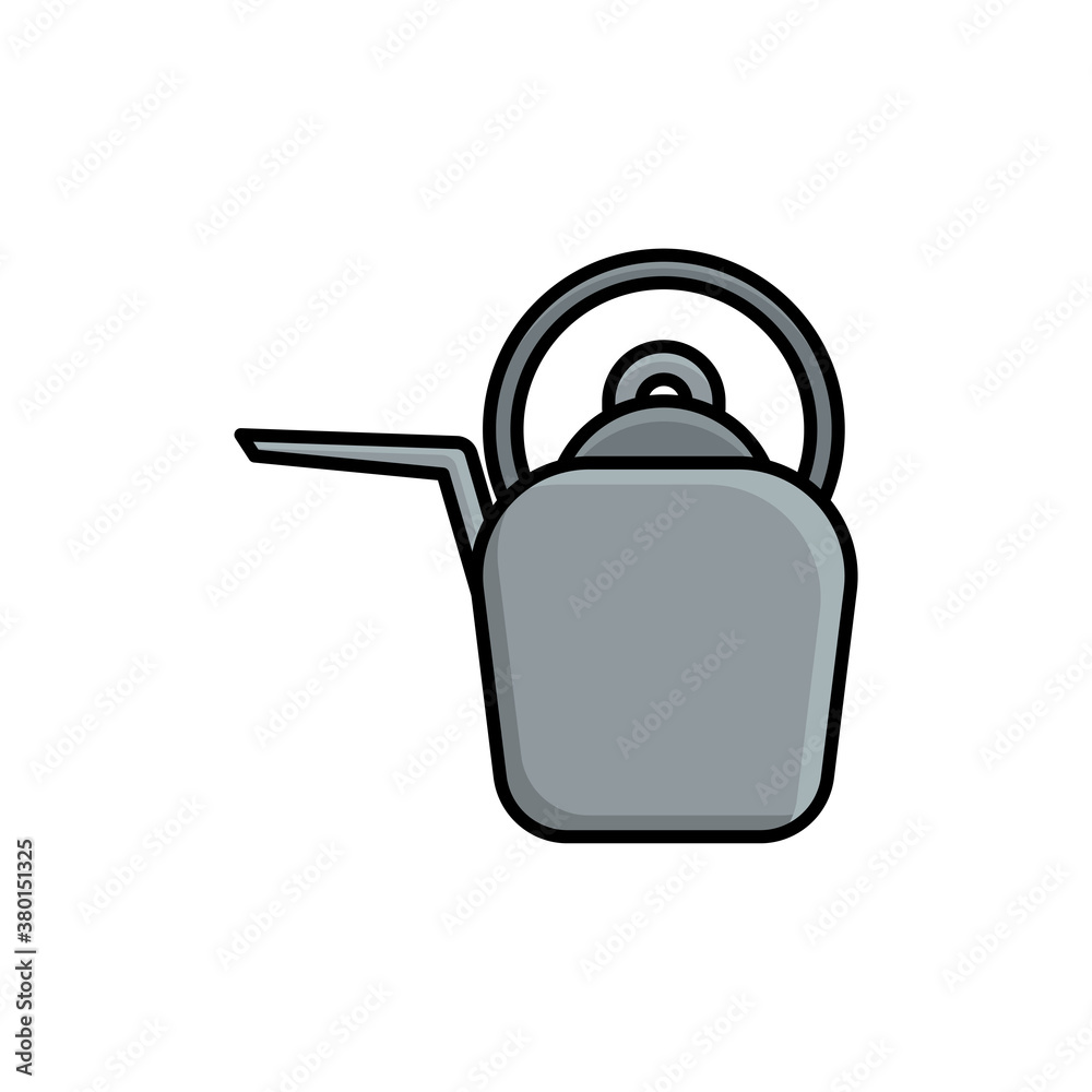 Obraz premium kettle vector design template illustration