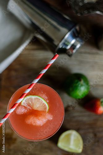 Strawberry daiquiri photo