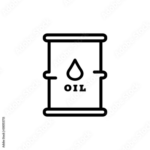 Oil Barrel Icon Design Vector Template Illustration
