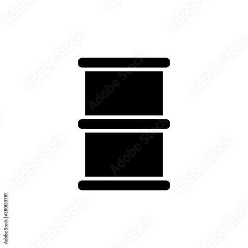 Oil Barrel Icon Design Vector Template Illustration