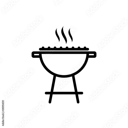 Barbecue Icon Design Vector Template Illustration