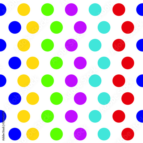 colorful circles pattern 02