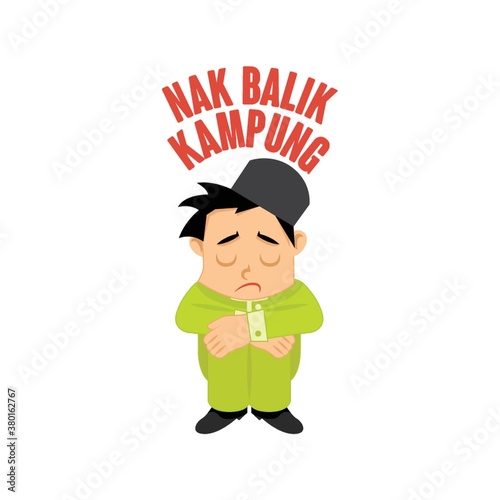 muslim boy feeling disappointed